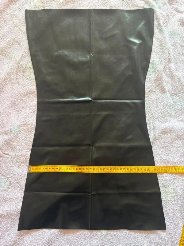 Zwarte buisjurk - latex - maat 36 (S) – photo 8